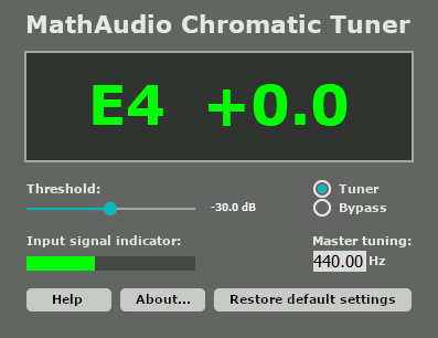 Free guitar outlet tuner vst