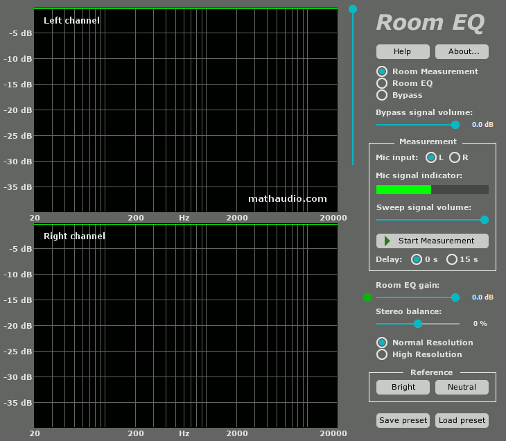 Room EQ plug-in